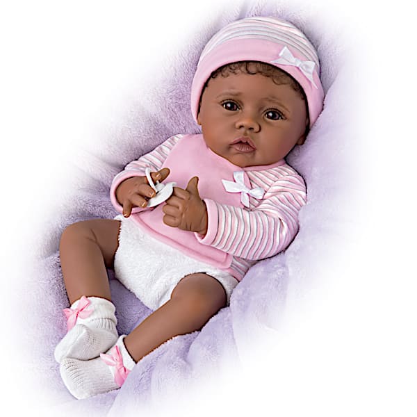 Linda Murray Lifelike Baby Doll With Magnetic Pacifier