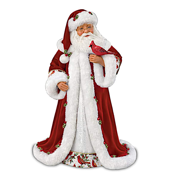 Karen Vander Logt Winter Blessings Musical Santa Doll