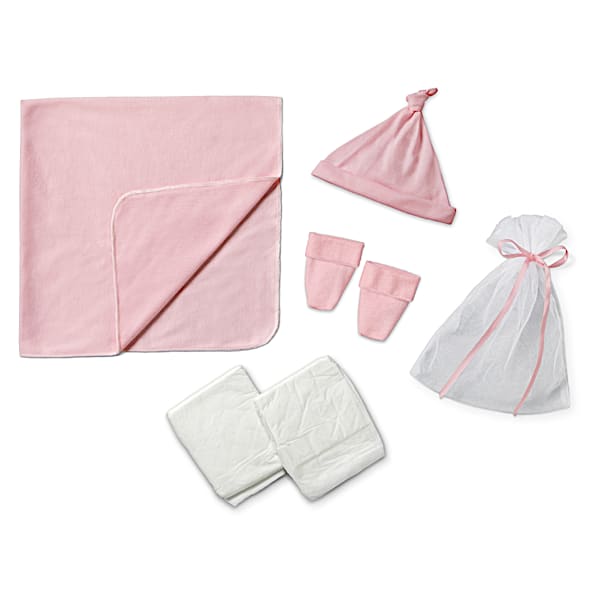 Pink Homecoming Accessory Set For Baby Dolls 17 - 19 Long