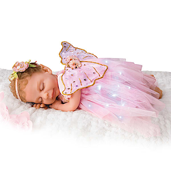 Ina Volprich Silicone Fairy Doll With Illuminated Outfit