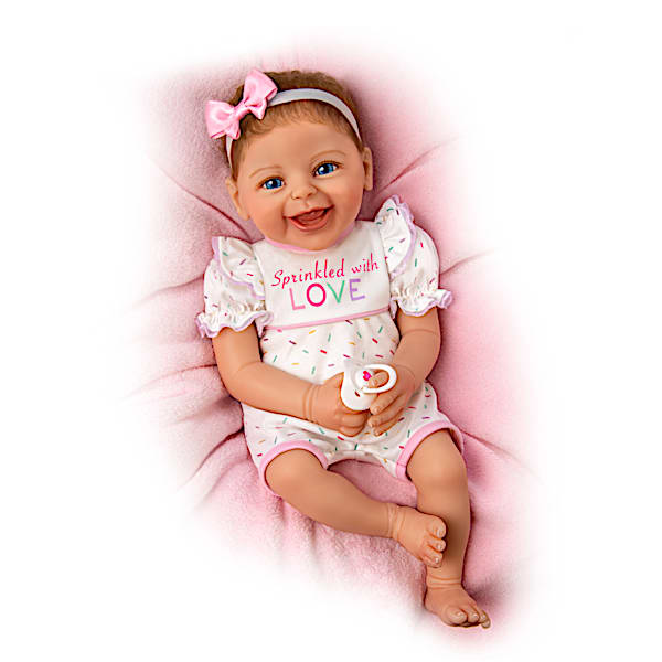 Sprinkled With Love Lifelike Baby Doll By Ina Volprich