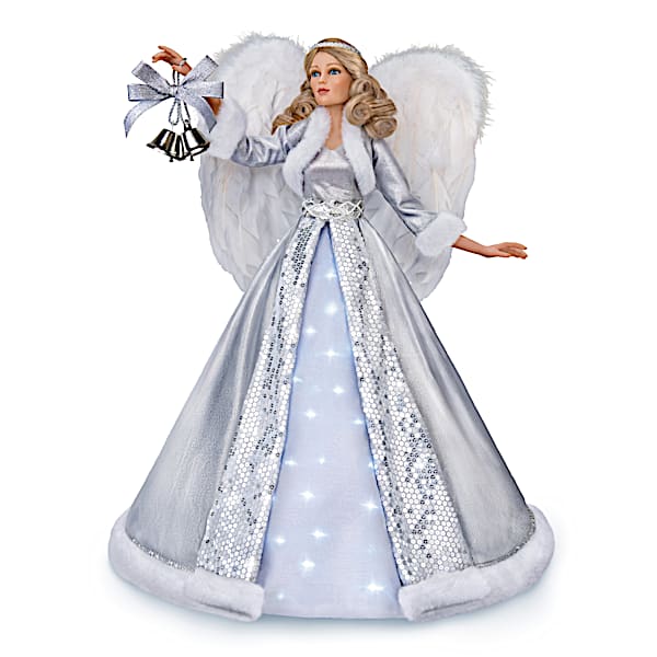 Carol Of The Bells Poseable Angel With Lights And Music