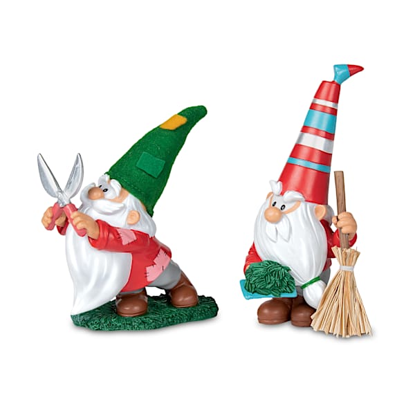 Sprig And Spruce Christmas Gnome Figures With Story Cards
