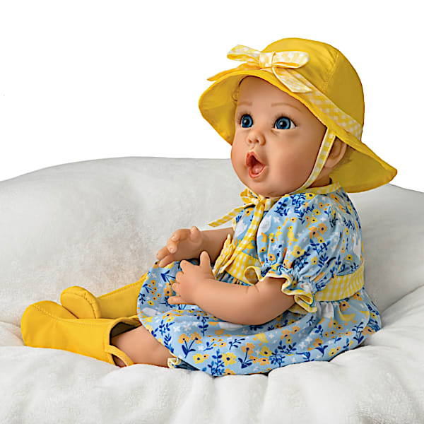 Interactive Baby Doll Babbles Like She's Singing