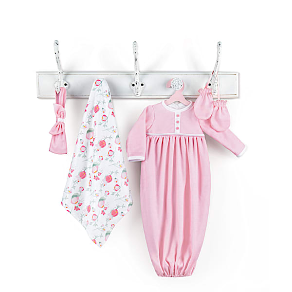 Sleep Gown Set By Victoria Jordan For 17 To 19 Dolls