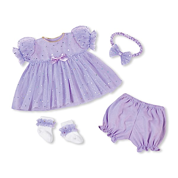 4-Piece Baby Doll Tulle Party Dress Set By Victoria Jordan