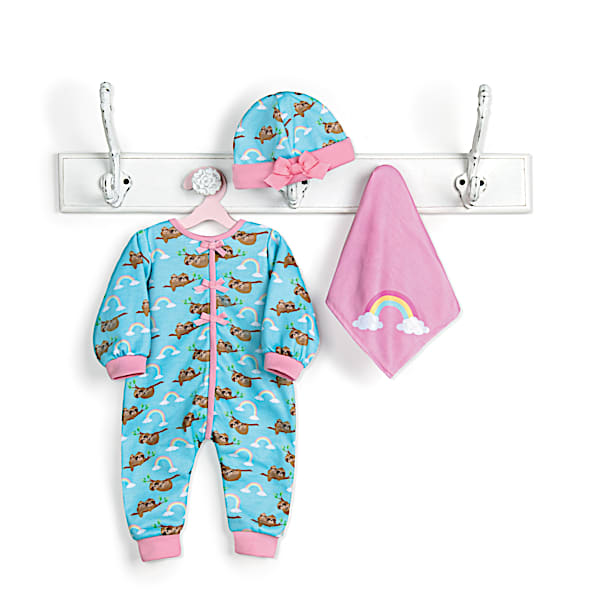 Sleeper Set By Victoria Jordan For 17 To 19 Baby Dolls
