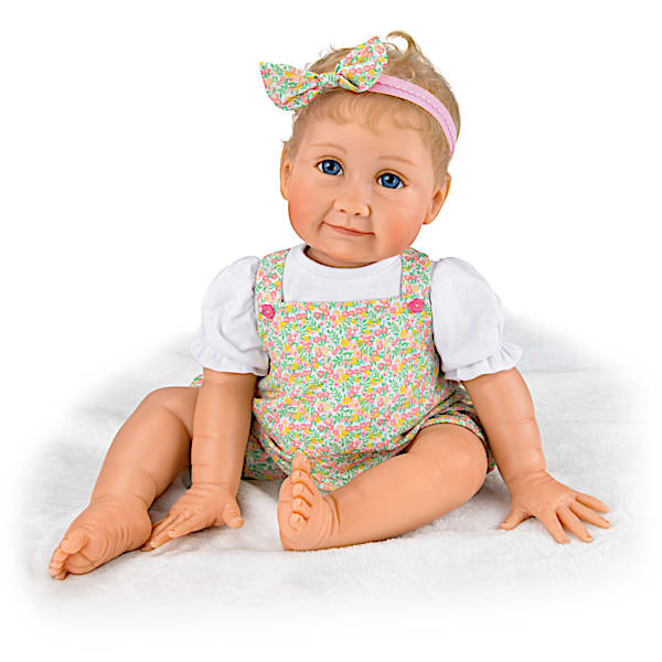 Sugar And Spice Poseable Lifelike Baby Girl Doll
