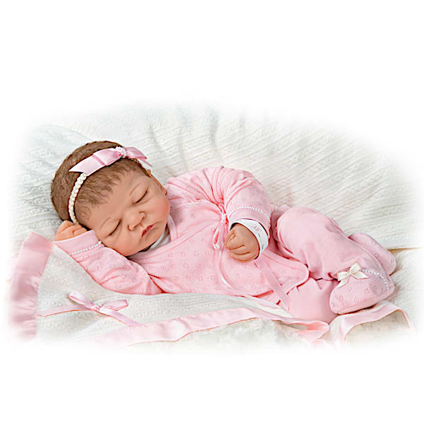 Emily 20th Anniversary Lifelike Baby Doll By Linda Webb