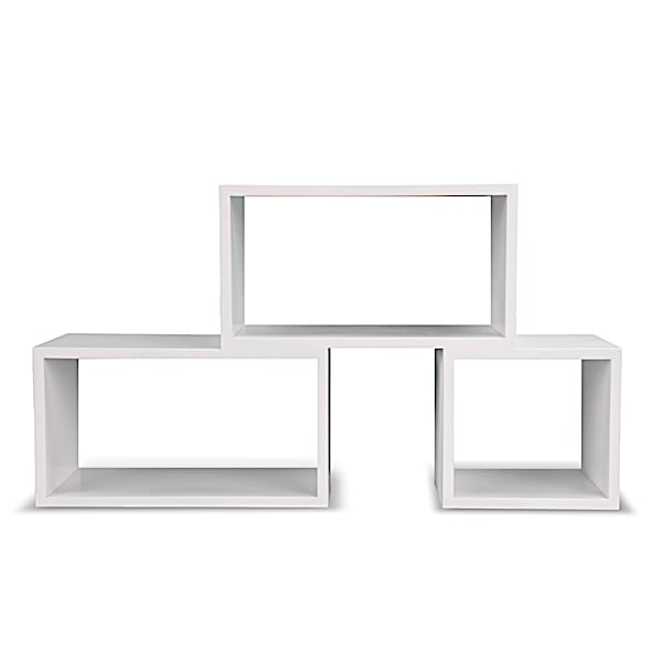 Table Or Wall Cube Shelf Display For Dolls And Collectibles