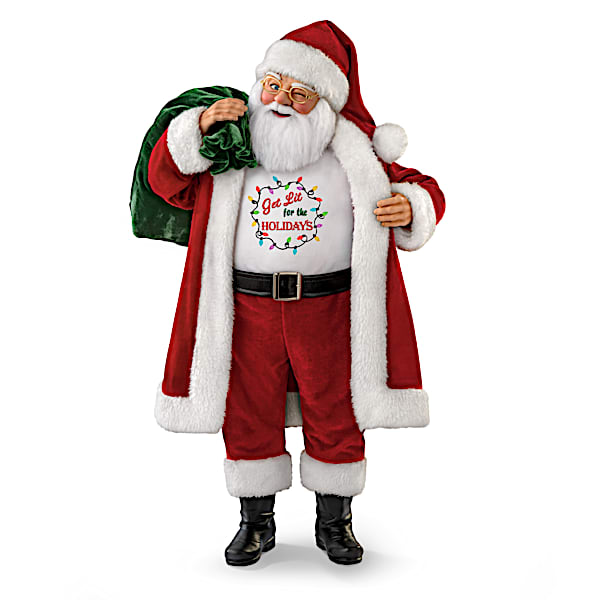 Make It Merry Santa Doll: Choose Your T-Shirt Design