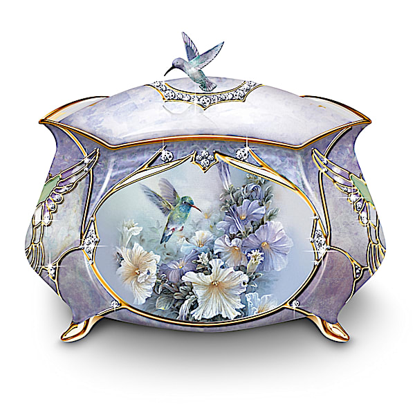 Lena Liu Precious Treasure Hummingbird Music Box