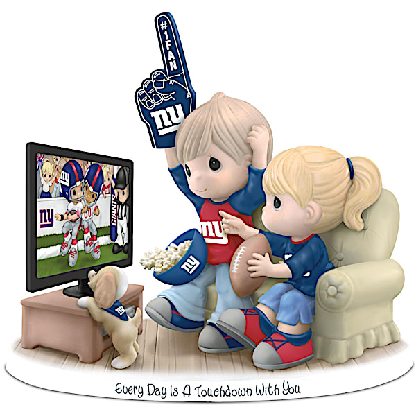 NFL-Licensed New York Giants Precious Moments Porcelain Figurine