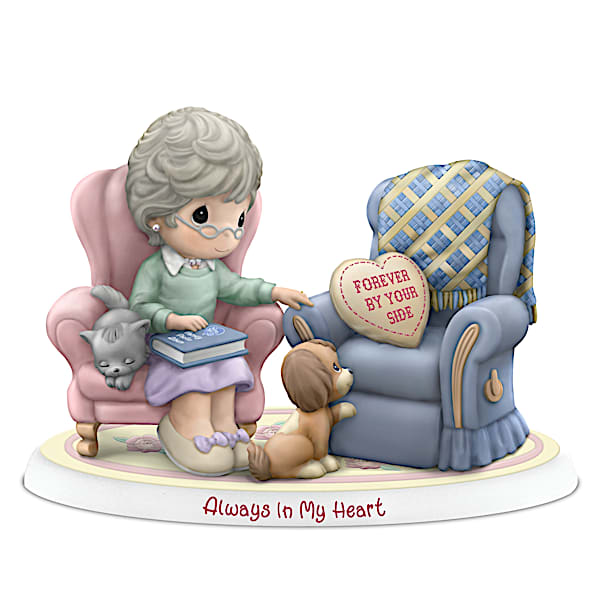 Precious Moments Forever By Your Side, Always In My Heart Figurine