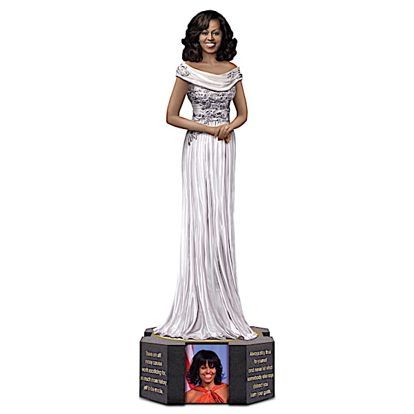 Michelle Obama Collectible Figurine by Keith Mallett: The Hamilton Collection