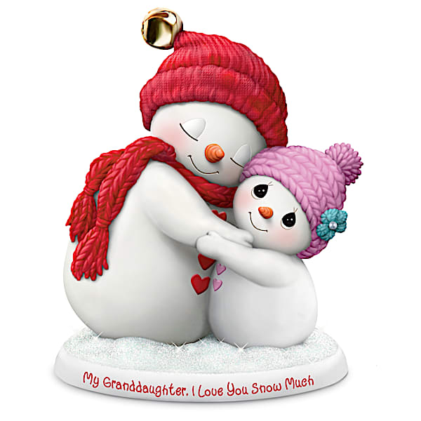 Precious Moments My Granddaughter, I Love You Snow Much Figurine