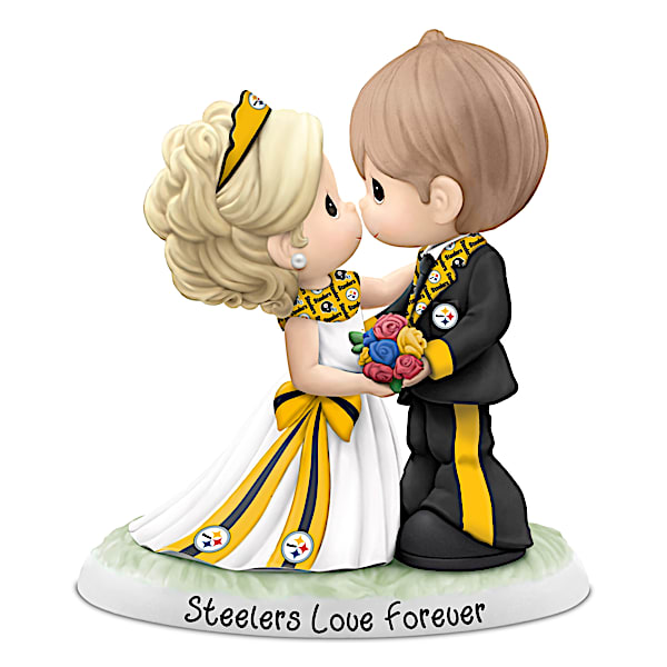 NFL Pittsburgh Steelers Love Forever Wedding Figurine
