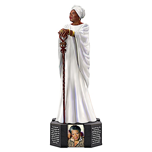 Dr. Maya Angelou Limited-Edition Handcrafted Tribute Sculpture