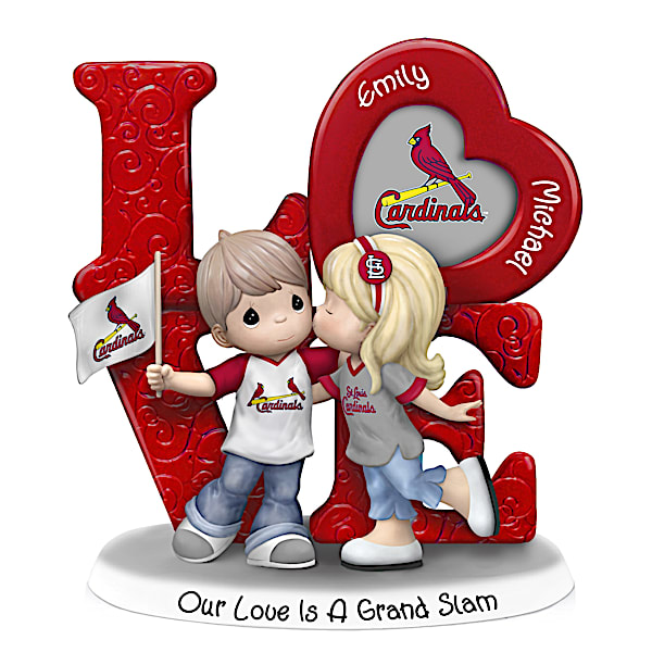 Our Love Is A Grand Slam St. Louis Cardinals Personalized Figurine