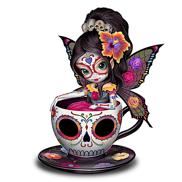 Jasmine Becket-Griffith Sweet Jasmine Sugar Skull-Inspired Figurine