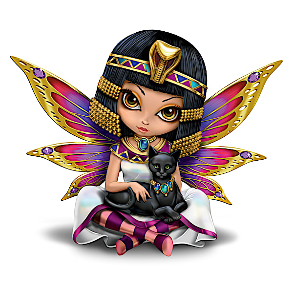 Beautiful Queen Of Love Egyptian Fairy Figurine