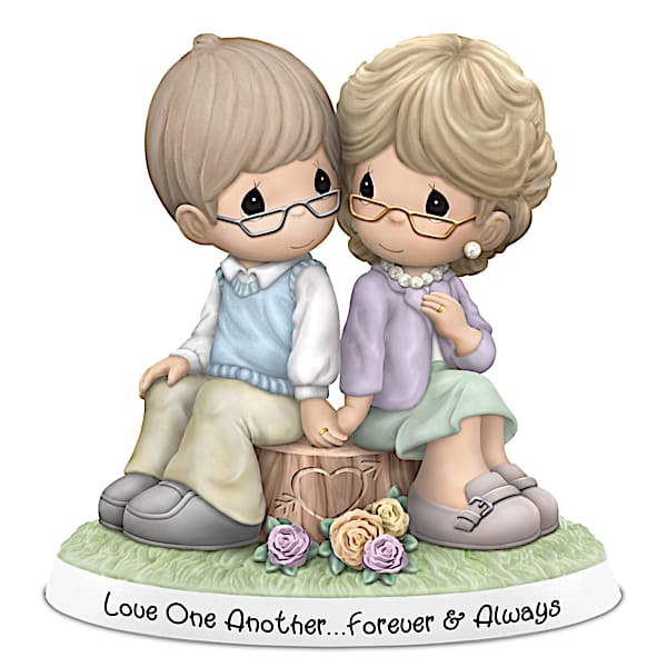 Precious Moments Forever And Always Porcelain Figurine