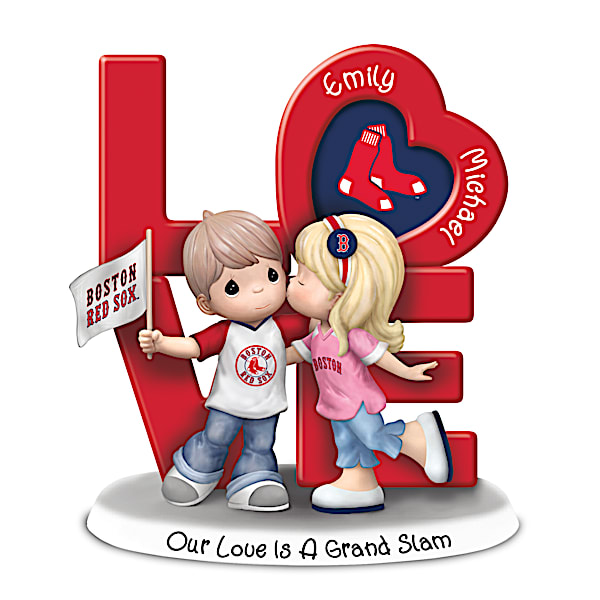 Romantic Personalized Figurine For Boston Red Sox Fans
