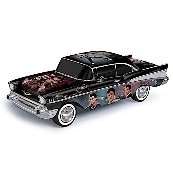 Elvis King Of The Road 1957 Chevy Bel Air Sculpture