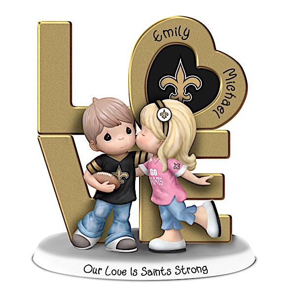 New Orleans Saints Figurine Personalized With Names