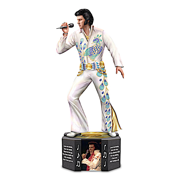 Elvis Presley Love Me Tender Tribute Sculpture