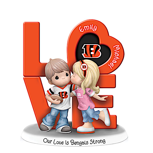 Cincinnati Bengals Figurine Personalized With Names