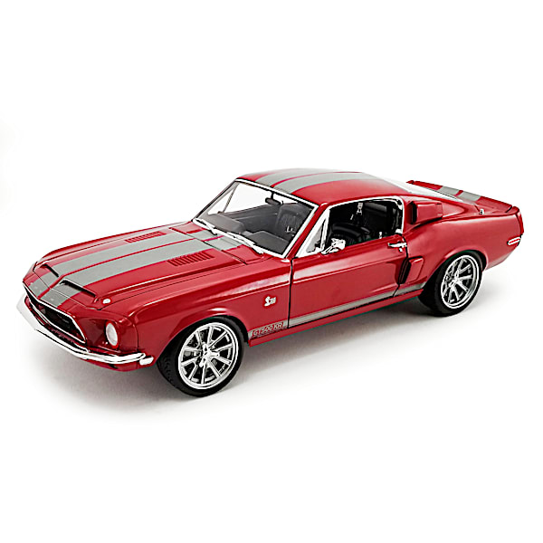 1:18-Scale 1968 Shelby Mustang Cobra Restomod Diecast Car