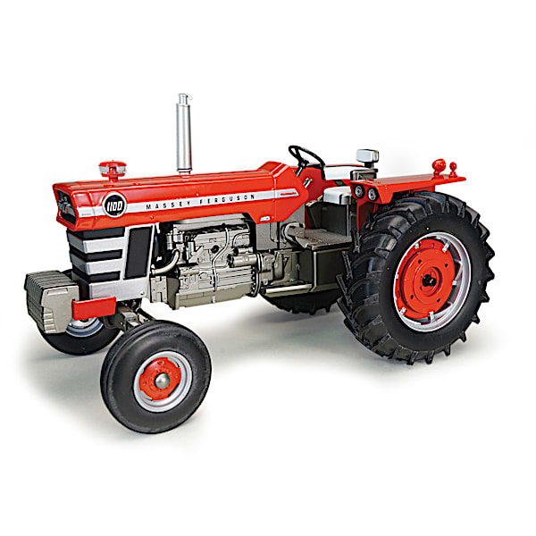 1:16-Scale Massey Ferguson 1100 Diecast Tractor With Suitcase Weights