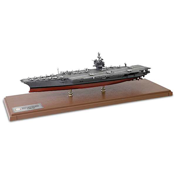 USS Enterprise Diecast Aircraft Carrier With Removeable Base
