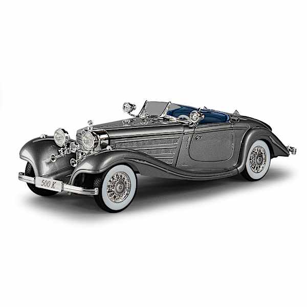 1:18-Scale 1936 Mercedes-Benz 500K Roadster Diecast Car