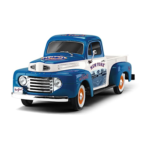 1:18-Scale Mets 1948 Ford Pickup Truck Sculpture