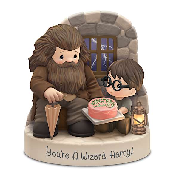 HARRY POTTER 25th Anniversary Light-Up Birthday Figurine