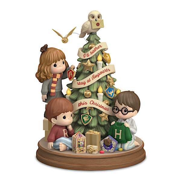 HARRY POTTER Illuminated Christmas Figurine