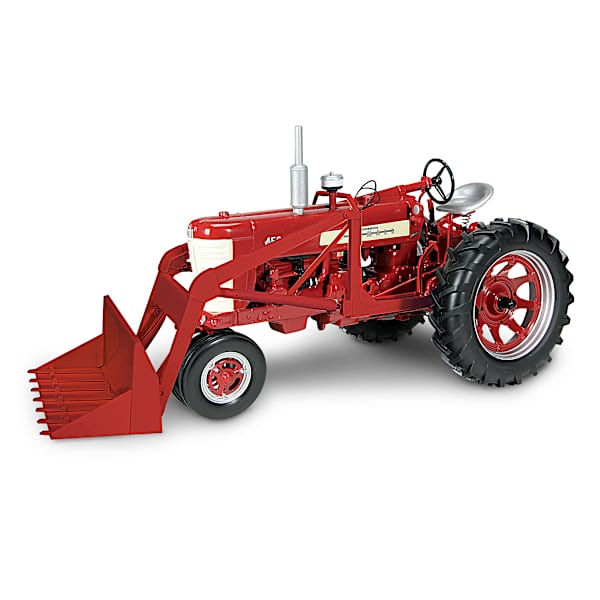 1:16-Scale Farmall 450 Diecast Tractor With Working Loader