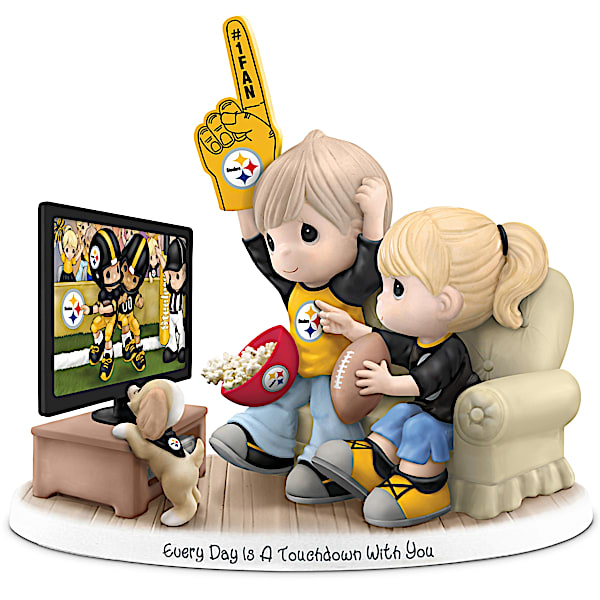 Every Day Is A Touchdown With You Hand-Painted NFL Figurine