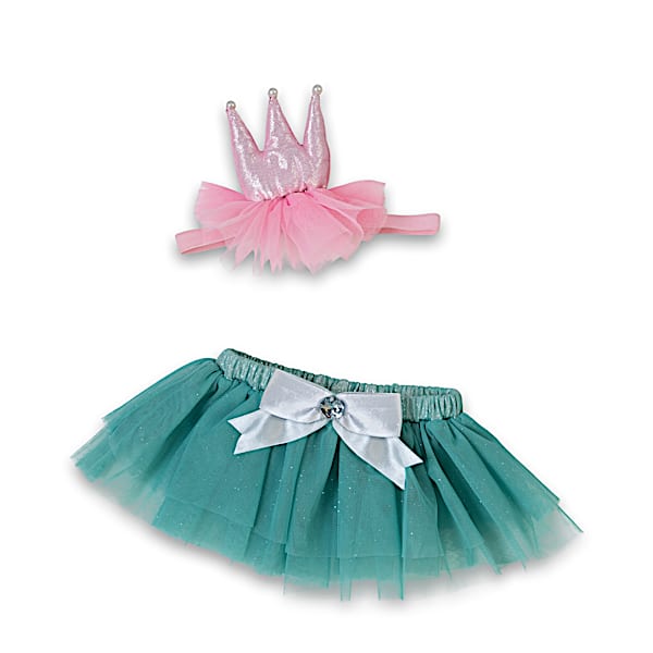 Birthday Princess Baby Doll Accessory Set: Choose Your Size