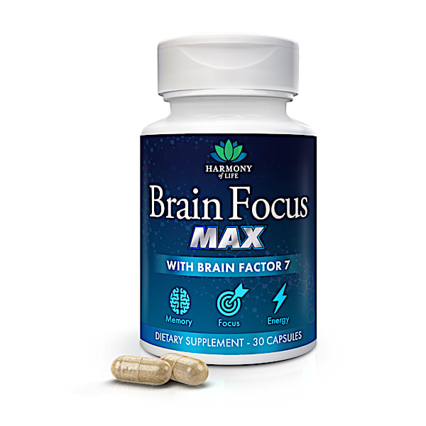 Harmony Of Life Brain Focus Max Supplement To Improve Memory