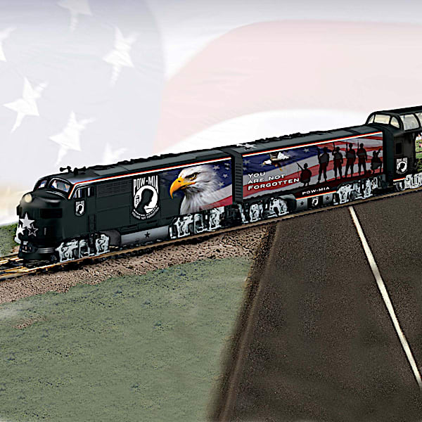 POW MIA Express HO-Gauge Train Set