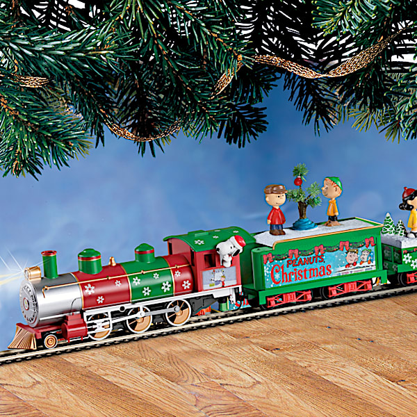 The PEANUTS Christmas Express Electric Train Set