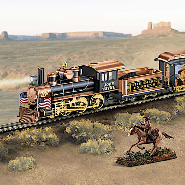 The Duke Express On30-Scale Illuminated Electric Train Set