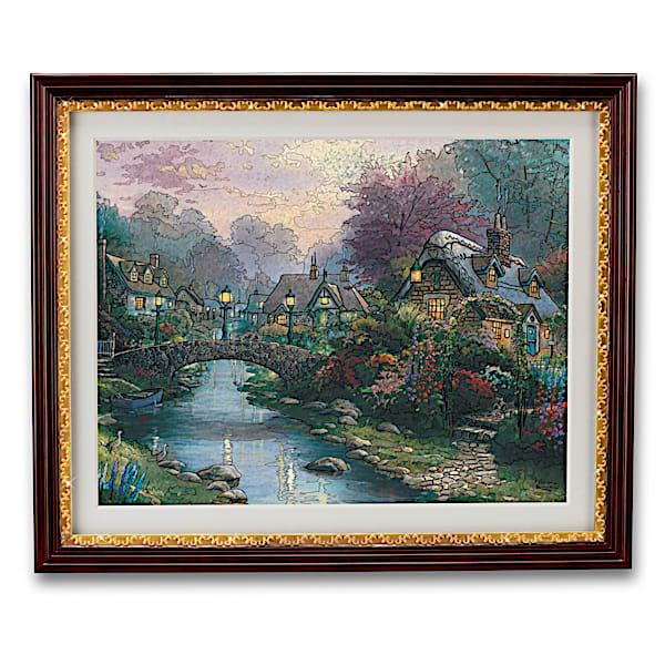 Adult Coloring Art Frame For Thomas Kinkade Art, Lena Liu Art And More