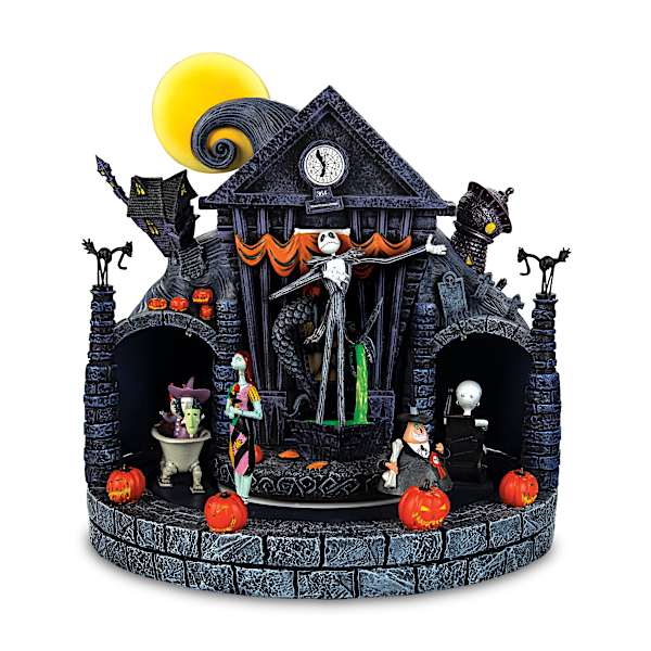The Nightmare Before Christmas Light-Up Musical Sculpture
