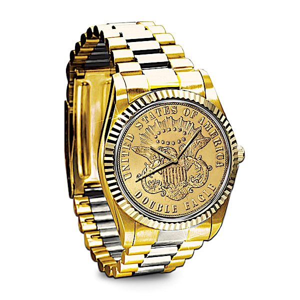 Men's Watch: The 1849 $20 Eagle Proof Men's Watch