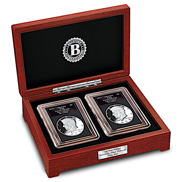 The 1979-S Variety Kennedy Mint Proof Half Dollar Type Coin Set