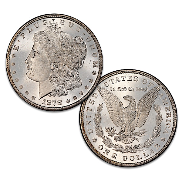 The Rare 1878 Variety Morgan Silver Dollar Coin With An 1879 Reverse